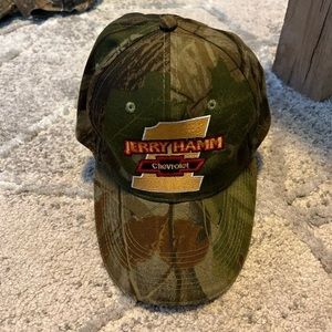 Jerry Hamm Chevrolet camouflage hat B7-12